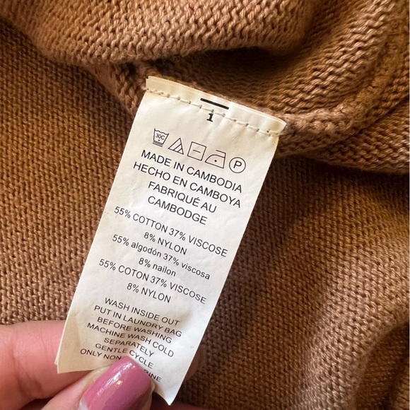 Michael Michael Kors chestnut sweater women’s size S - Picture 4 of 6